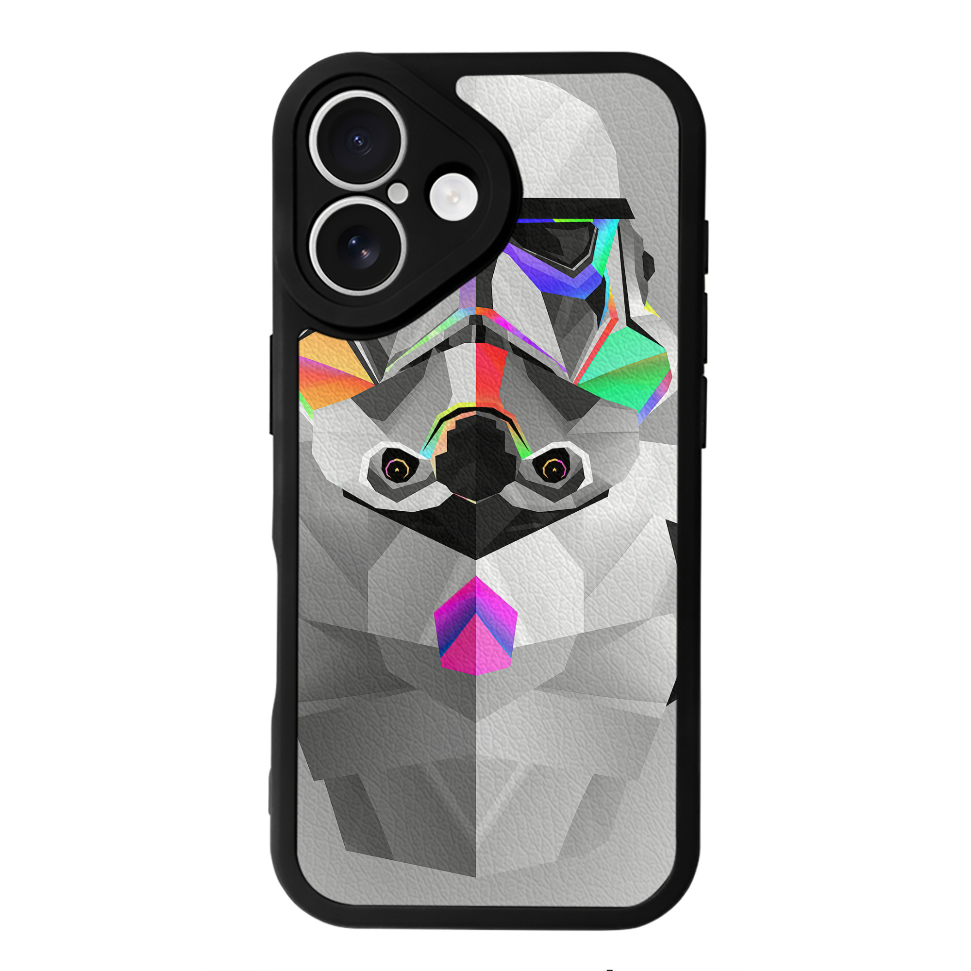 （画像用） スター・ウォーズ Star Wars 【iPhone 16シリーズ対応】シリコンスマホケース（レザー調） 材質：シリコン